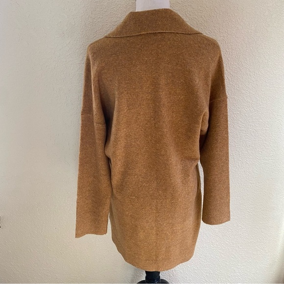 Abercrombie & Fitch Sweater Dress Long Sleeve Tight Knit Collared Short: L - Picture 4 of 10